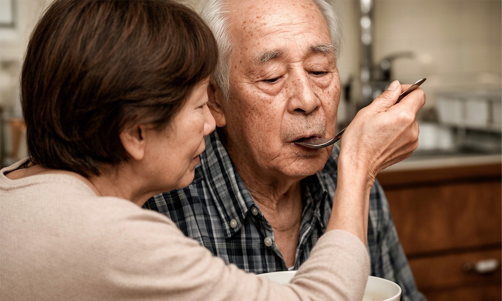 Teller mit frischem Gemüse und gesunden Lebensmitteln